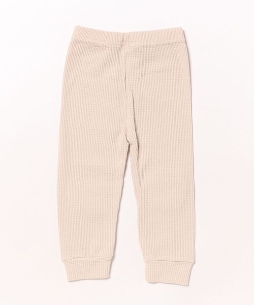 Bambin(ボンバン)の「【 Bambin / ボンバン 】 くま ワッペン ワッフル レギンス(レギンス/スパッツ・キッズ・ナチュラル/ブラウン・70/80/90)」の9枚目の写真