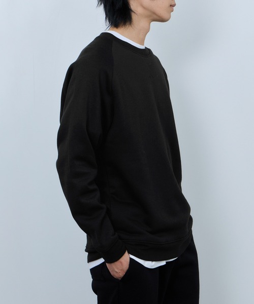 NAVY(ネイビー)の「NAVY 裏ボアトレーナー(スウェット・メンズ・ネイビー/ブラック/オートミール/杢グレー・XL/L/M/S)」の11枚目の写真