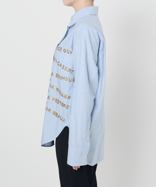 mii ミィ HAND EMBROIDERED シャツ 17/SHIRTS（シャツ/ブラウス）｜mii