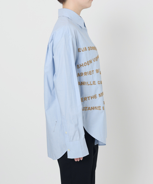 mii(ミー)の「mii ミィ HAND EMBROIDERED シャツ 17/SHIRTS(シャツ/ブラウス・レディース・ブラック系その他・FREE)」の16枚目の写真