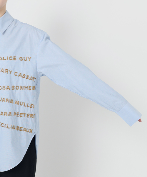 mii（ミー）の「mii ミィ HAND EMBROIDERED シャツ 17/SHIRTS（シャツ