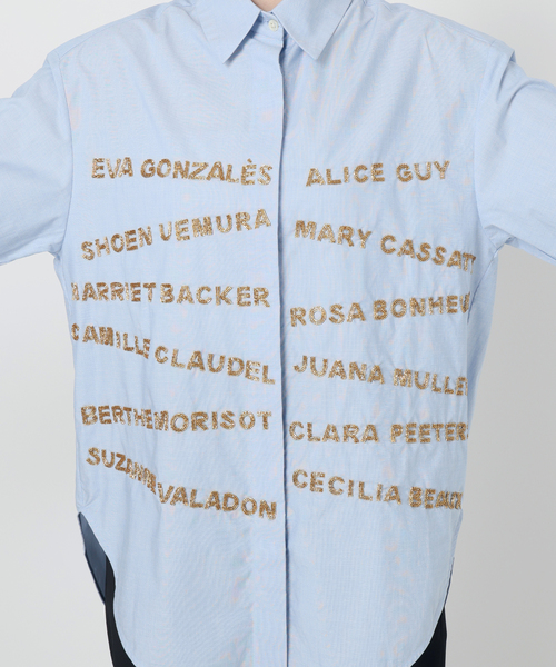 mii(ミー)の「mii ミィ HAND EMBROIDERED シャツ 17/SHIRTS(シャツ/ブラウス・レディース・ブラック系その他・FREE)」の19枚目の写真