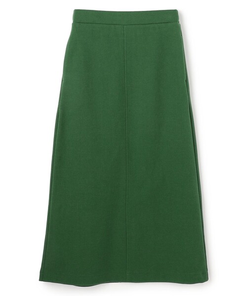 UNFILO(アンフィーロ)の「ブラッシュドジャージー Iラインスカート(スカート・レディース・グリーン系/アイボリー系/ブラック系・LARGE/MEDIUM/SMALL/X-SMALL)」の7枚目の写真