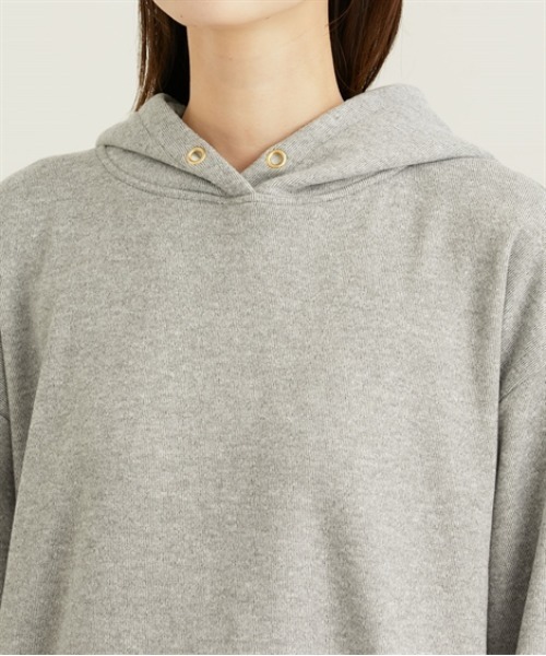 nissen（ニッセン）の「裏起毛袖バルーンパーカー（パーカー・レディース・ライトベージュ/チャコールグレー/ブルー/杢グレー・M/L/LL/3L）」の20枚目の写真