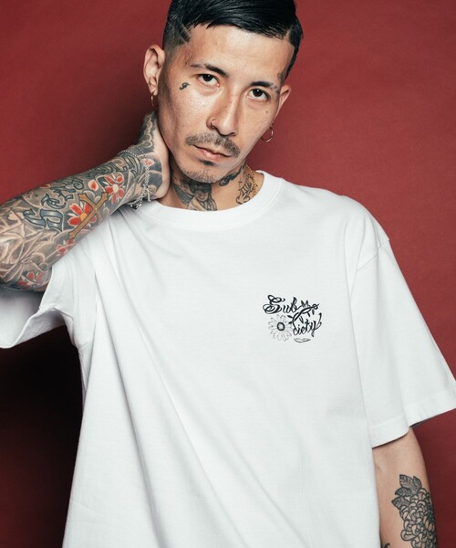 Subciety(サブサエティ)の「Fragility tee(Tシャツ/カットソー・メンズ・ブラック/ホワイト・SMALL/MEDIUM/LARGE/X-LARGE/XX-LARGE)」の19枚目の写真