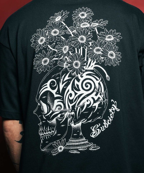Subciety(サブサエティ)の「Fragility tee(Tシャツ/カットソー・メンズ・ブラック/ホワイト・SMALL/MEDIUM/LARGE/X-LARGE/XX-LARGE)」の13枚目の写真