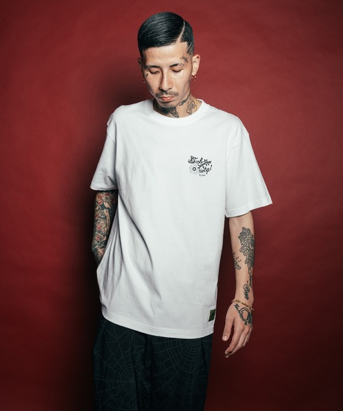 Subciety(サブサエティ)の「Fragility tee(Tシャツ/カットソー・メンズ・ブラック/ホワイト・SMALL/MEDIUM/LARGE/X-LARGE/XX-LARGE)」の6枚目の写真