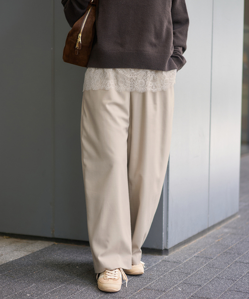 ウォッシャブルセミコクーンパンツ（その他パンツ）｜IENA（イエナ）の