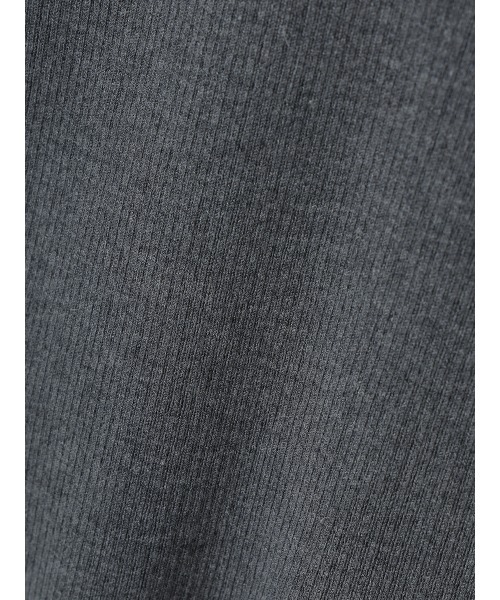 EIMY ISTOIRE（エイミーイストワール）の「ボトルネックリブニットトップス（ニット/セーター・レディース・グレー/ブラック/ホワイト/ピンク・F）」の10枚目の写真