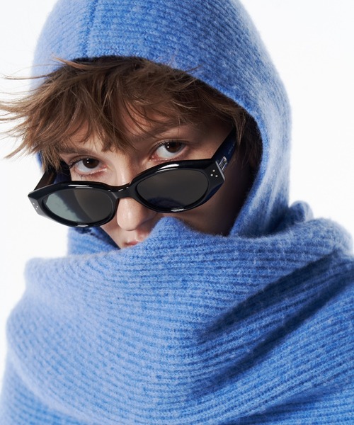 JOSE MOON（ジョゼムーン）の「WOOL CASHMERE HOODIE MUFFLER/ウール