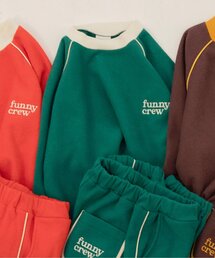 BREEZE(ブリーズ)の【WEB限定/ジュニア対応】あったか裏起毛パイルトレーナー(セットアップ可)(スウェット)