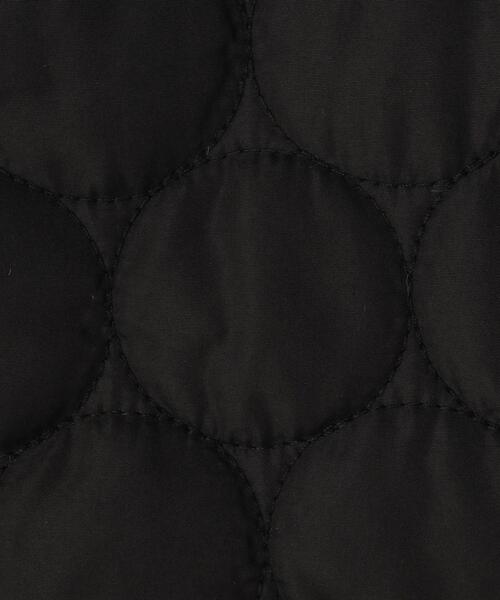 SHOO・LA・RUE（シューラルー）の「【100-150cm/撥水】キルト×ファーリバーシブルブルゾン（ブルゾン・キッズ・ブラック/ナチュラル・10/11/12/13/14/15 ）」の15枚目の写真