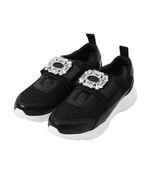 スニーカー（ブラック/黒色系・ビジュー）ファッション通販 - ZOZOTOWN