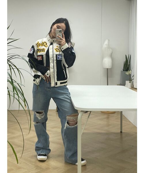 MUSINSA STANDARD WOMAN（ムシンサスタンダードウーマン）の「ウィメンズクルーネッククロップTシャツ[ブラック]（Tシャツ/カットソー・レディース・その他・LARGE/X-SMALL/SMALL/MEDIUM）」の10枚目の写真