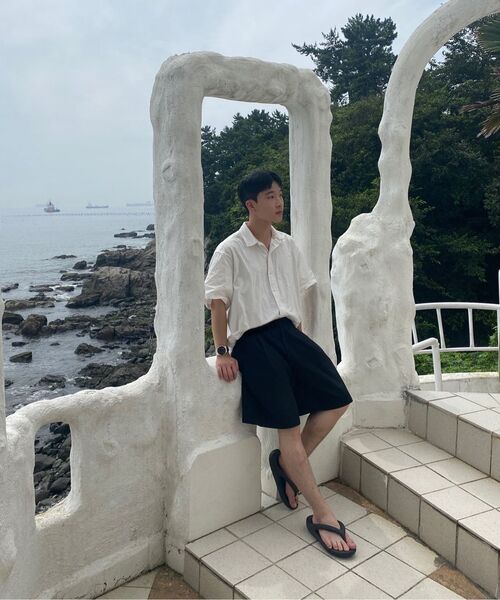 PARTIMENTO(パルティメント)の「ピンタックワイドバミューダパンツブラック(その他パンツ・レディース・その他・MEDIUM/LARGE/SMALL)」の4枚目の写真