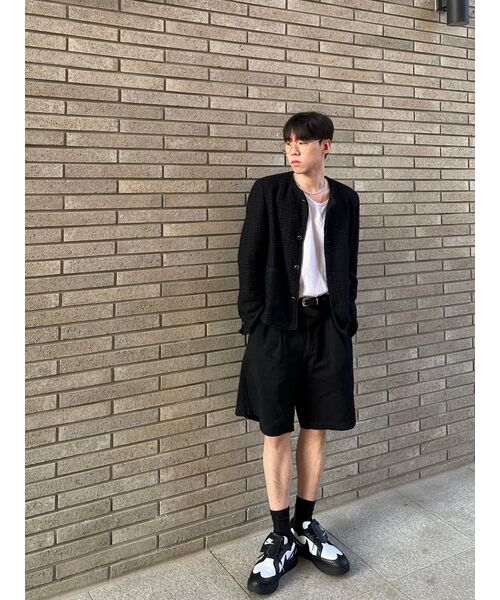 PARTIMENTO(パルティメント)の「ピンタックワイドバミューダパンツブラック(その他パンツ・レディース・その他・MEDIUM/LARGE/SMALL)」の9枚目の写真