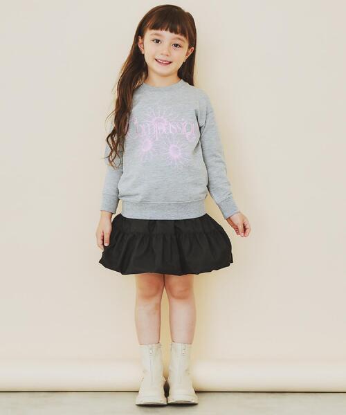 THE SHOP TK （ザ ショップ ティーケー ）の「【110－160/3柄×2色】ミニ裏毛ロゴプルオーバー（スウェット・キッズ・アイボリー/アイボリー系/グレー/グレー系/ネイビー系5/アイボリー系3・12/11/16/15 /14/13）」の16枚目の写真