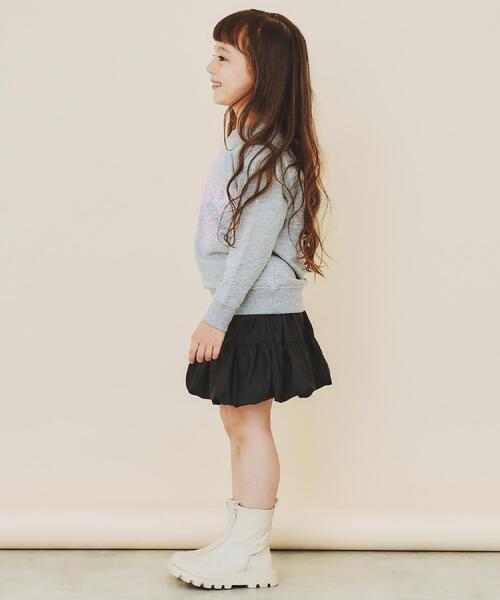 THE SHOP TK （ザ ショップ ティーケー ）の「【110－160/3柄×2色】ミニ裏毛ロゴプルオーバー（スウェット・キッズ・アイボリー/アイボリー系/グレー/グレー系/ネイビー系5/アイボリー系3・12/11/16/15 /14/13）」の17枚目の写真