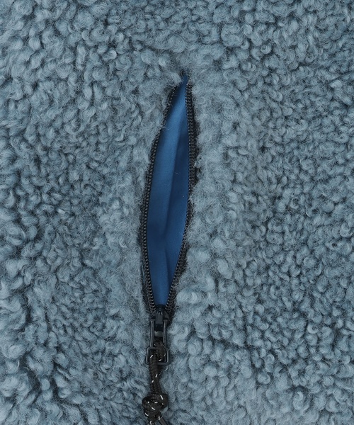 sense of wonder（センスオブワンダー）の「キューフォーザズーボアブルゾン（ブルゾン・キッズ・モカ/ブルー・110cm/120cm/130cm/100cm/90cm）」の6枚目の写真