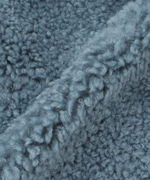 sense of wonder（センスオブワンダー）の「キューフォーザズーボアブルゾン（ブルゾン・キッズ・モカ/ブルー・110cm/120cm/130cm/100cm/90cm）」の9枚目の写真