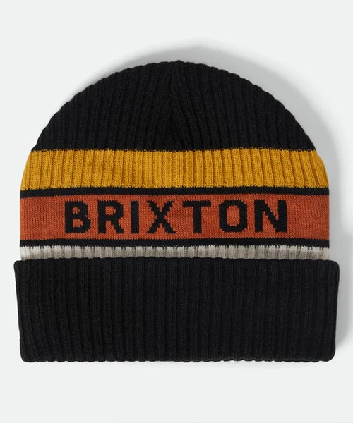 pasterビーニー BRIXTON/ブリクストン ビーニー RAINIER STRIPED BEANIE 11955（ニット