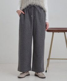 DRESKIP | 【洗濯機可/S-LL/あったか】ラフ過ぎない 大人のイージーワイドパンツ(その他パンツ)