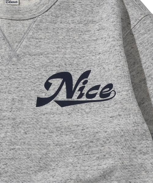 DISCUS ATHLETIC(ディスカス アスレチック)の「ナイスウェザーコラボ Nice Series スウェットシャツ H.グレー(スウェット・レディース・その他・MEDIUM/LARGE/X-LARGE)」の6枚目の写真