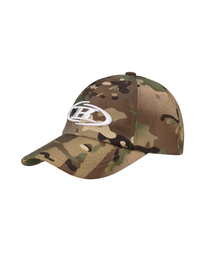 BORN TO WIN（ボーントゥウィン）の「B SYMBOL BIG LOGO BALL CAP [MULTI CAMO]（キャップ）」