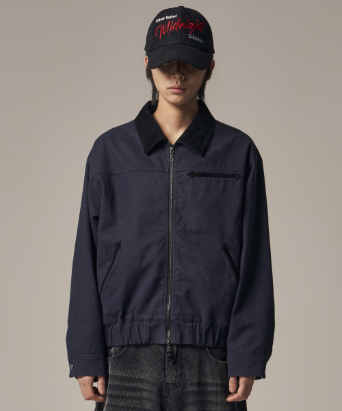 IDWS(アイドンワナセル)の「Hatch Work Jumper Navy(その他アウター・レディース・その他・2/1)」の7枚目の写真