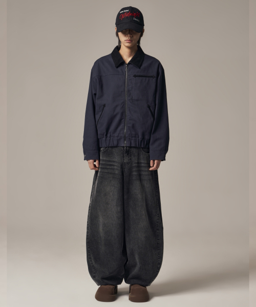 IDWS(アイドンワナセル)の「Hatch Work Jumper Navy(その他アウター・レディース・その他・2/1)」の10枚目の写真