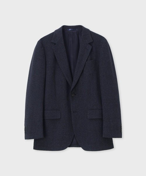 極美品 ポールスミスロンドン ヘリンボーン テーラードジャケット L ベロア ヘリンボーン シングル2ボタンジャケット / 253108 2169KN（テーラード