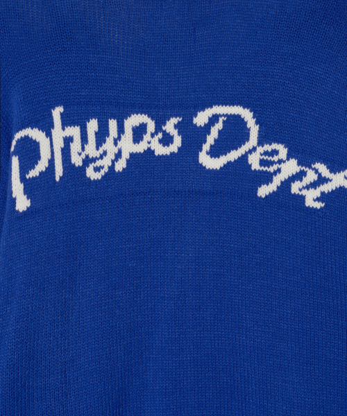 PHYSICAL DEPARTMENT(フィジカル デパートメント)の「ベアラウンドネックカーディガン_ブルー(カーディガン/ボレロ・レディース・その他・SMALL/MEDIUM/LARGE/X-LARGE)」の8枚目の写真