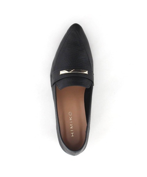 HIMIKO(ヒミコ)の「【HIMIKO】メタルバーポインテッドローファー/661101(ローファー・レディース・アイボリー/ブラック/ブルー・26.5cm/26.0cm/25.5cm/25.0cm/24.5cm/24.0cm/23.5cm/23.0cm/22.5cm/22.0cm/21.5cm)」の9枚目の写真