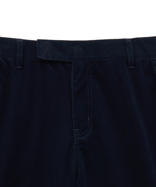 NOIRER（ノイア）の「ベルベットコーデュロイメカニックパンツ（ネイビー）（スラックス・メンズ・その他・48/50）」の4枚目の写真