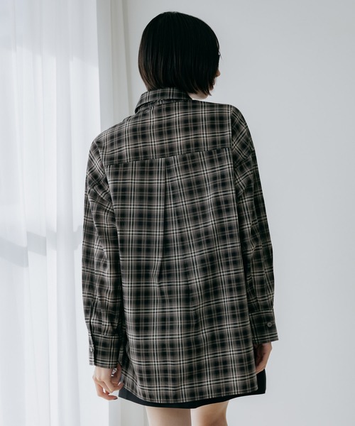 PAGEBOY(ページボーイ)の「ネクタイツキ2WAYシャツ/ボウタイ(シャツ/ブラウス・レディース・チェック/ストライプ・FREE)」の18枚目の写真