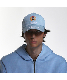 RVD（アールブイディー）の「(American Casual Campaign) ピグメントデミジドボールキャップ (ベイビーブルー)（キャップ）」