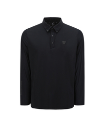 MEN SM BACK AIR DOT LONG T-SHIRT_BK