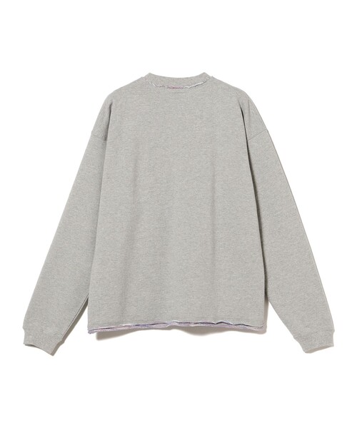 BEAMS（ビームス）の「カスリ染め クルーネック スウェットシャツ（スウェット・メンズ・ネイビー/グリーン系その他/グレー系その他・S/L/XL/M）」の8枚目の写真