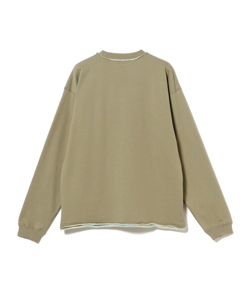 BEAMS（ビームス）の「カスリ染め クルーネック スウェットシャツ（スウェット・メンズ・ネイビー/グリーン系その他/グレー系その他・S/L/XL/M）」の11枚目の写真