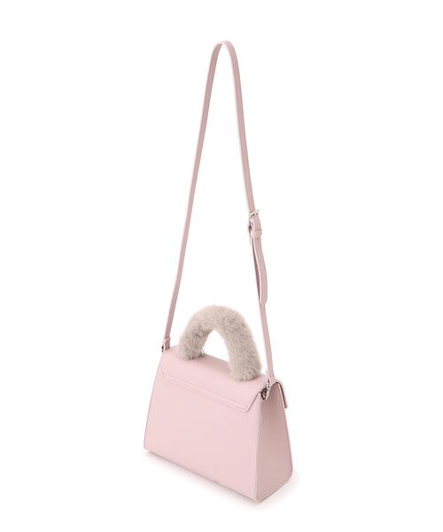JILL by JILL STUART(ジルバイジルスチュアート)の「◇ランダムビジューファーハンドルバッグ(ハンドバッグ・レディース・レッド/ピンク/ホワイト/グレー・FREE)」の20枚目の写真
