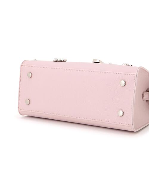 JILL by JILL STUART(ジルバイジルスチュアート)の「◇ランダムビジューファーハンドルバッグ(ハンドバッグ・レディース・レッド/ピンク/ホワイト/グレー・FREE)」の10枚目の写真