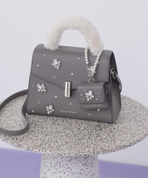 JILL by JILL STUART | ◇ランダムビジューファーハンドルバッグ(ハンドバッグ)