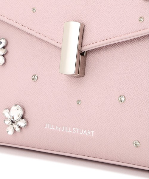 ◇ランダムビジューファーハンドルバッグ（ショルダーバッグ）｜JILL