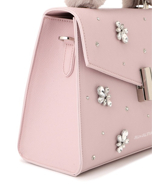 ◇ランダムビジューファーハンドルバッグ（ハンドバッグ）｜JILL by