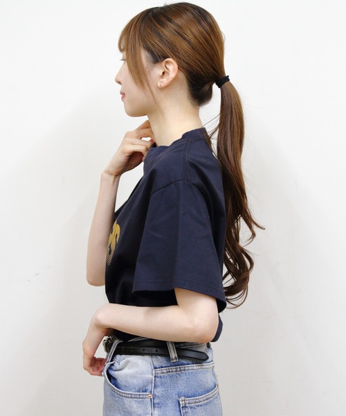 THE SHINZONE(ザ シンゾーン)の「THE SHINZONE/シンゾーン バスケットボールチームTEE BASKETBALL TEAM TEE 26MMSCU07(Tシャツ/カットソー・レディース・グレー/ホワイト/ネイビー・FREE)」の19枚目の写真
