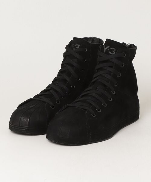 Y-3（ワイスリー）の「Y-3 NIZZASTAR HI（スニーカー・メンズ・ブラック系・27.5cm/28.5cm/25.5cm/26.5cm/23.5cm/24.5cm/26.0cm/27.0cm/28.0cm/22.5cm）」の3枚目の写真