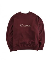 chancechance（チャンスチャンス）の「チャンス スウェットシャツ（バーガンディ/裏起毛）（スウェット）」