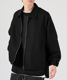 LUXSTYLE（ラグスタイル）の「ポリエステルツイルスイングトップブルゾン（ブルゾン）」