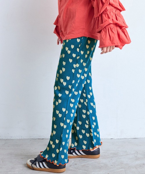 MARKEY'S（マーキーズ）の「ソウガラワッフルフレアーパンツ/おとな（その他パンツ・レディース・ブルー系その他/ホワイト系その他/グレー系その他/イエロー系その他・160cm）」の8枚目の写真