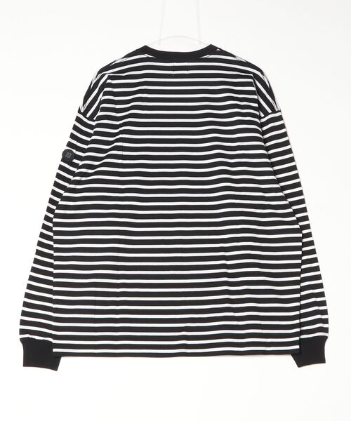 NNBF(エヌエヌビーエフ )の「NNBF BORDER L/S T-SHIRTS(Tシャツ/カットソー・メンズ・ブルー系その他/グレー/ブラック/ネイビー・MEDIUM/LARGE/X-LARGE)」の5枚目の写真